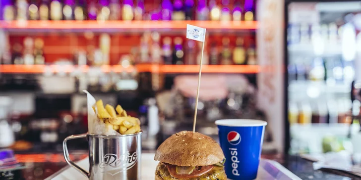 Ochutnajte dokonalý americký Steakburger z nemletého hovädzieho mäsa!