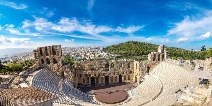 Letecký 5-dňový poznávací zájazd za gréckou históriou - Atény čakajú len na vás