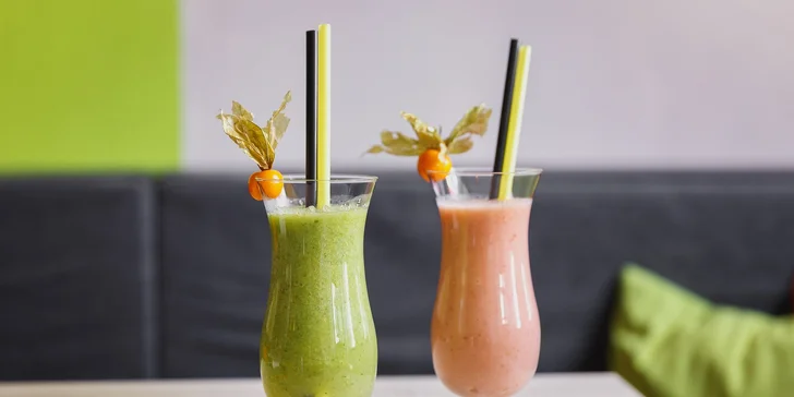 Smoothie vo FiTbare - vyberte si to, ktoré vám chutí!