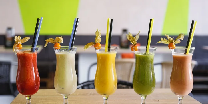 Smoothie vo FiTbare - vyberte si to, ktoré vám chutí!