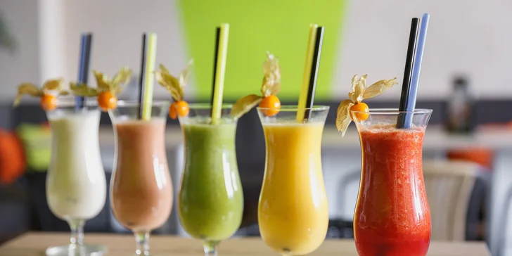 Smoothie vo FiTbare - vyberte si to, ktoré vám chutí!