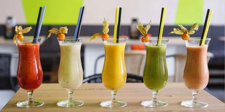 Smoothie vo FiTbare - vyberte si to, ktoré vám chutí!