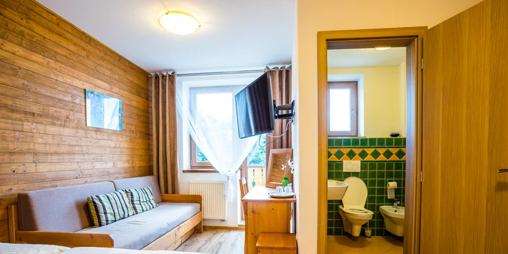 Rodinný pobyt s wellness v špičkovom penzióne Guldiner*** na hrebeni Kremnických vrchov