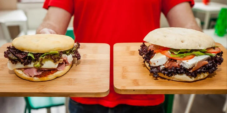 Panini pripravené zo skutočného talianskeho pečiva!