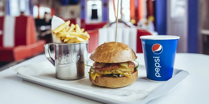 Ochutnajte dokonalý americký Steakburger z nemletého hovädzieho mäsa!