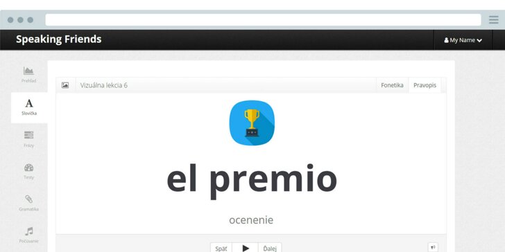 Ročný online kurz španielčiny + 1 prístup pre druhú osobu zdarma