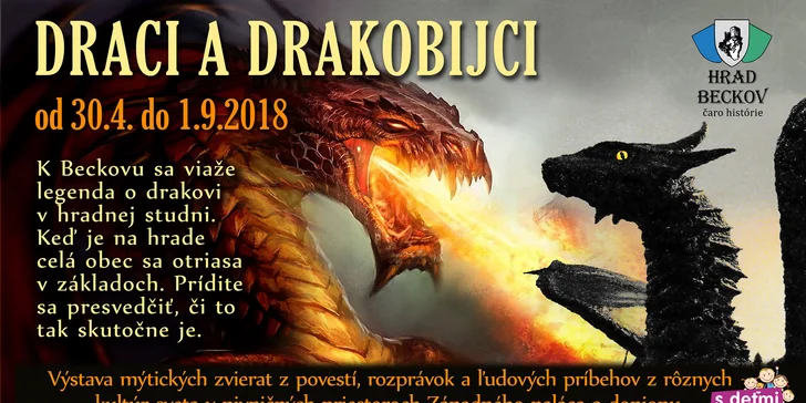 Vstup na hrad Beckov pre deti, dospelých aj celé rodiny