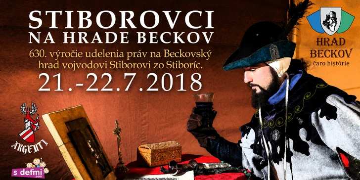 Vstup na hrad Beckov pre deti, dospelých aj celé rodiny