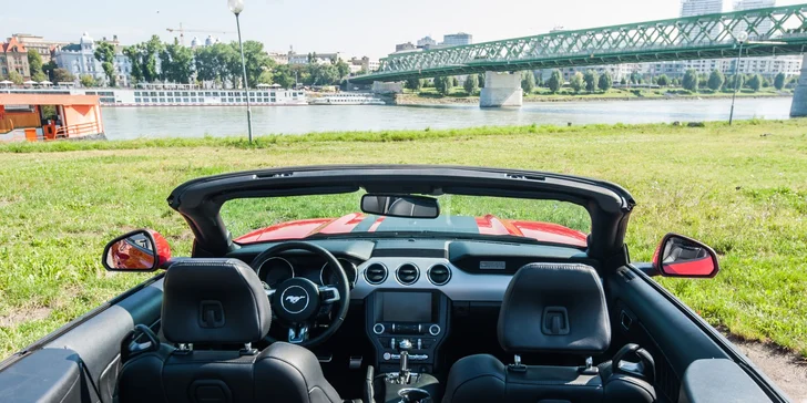 Až 3-hodinová jazda na FORDe MUSTANG 5.0 GT