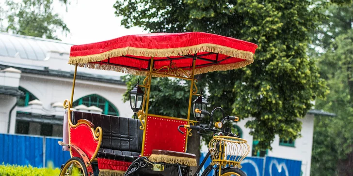 Vyhliadková jazda na rikši po Košiciach