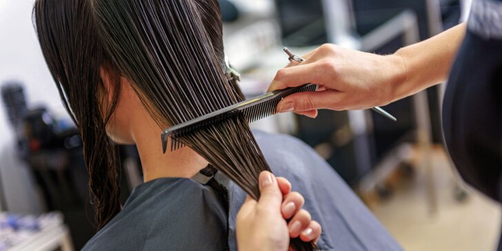 Štýlový dámsky strih a úprava vlasov