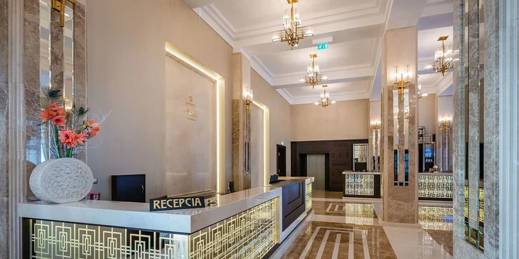 Gastronomický zážitok a Kráľovský kúpeľ v Hoteli Royal Palace*****