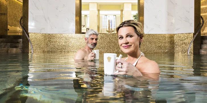 Gastronomický zážitok a Kráľovský kúpeľ v Hoteli Royal Palace*****
