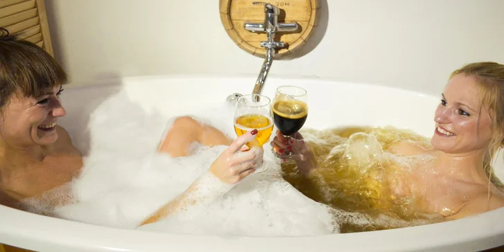 Ponorte sa do pivného alebo relaxačného kúpeľa, ktorý vás uvoľní!
