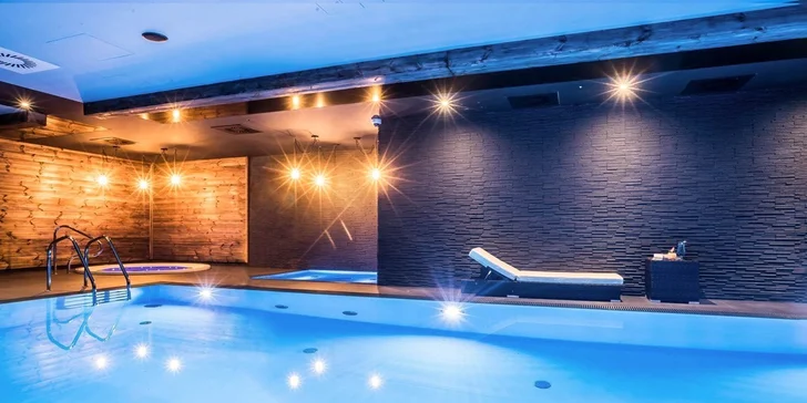 Podmanivý výhľad na štíty Tatier v pravom vysokohorskom luxuse - s wellness a polpenziou