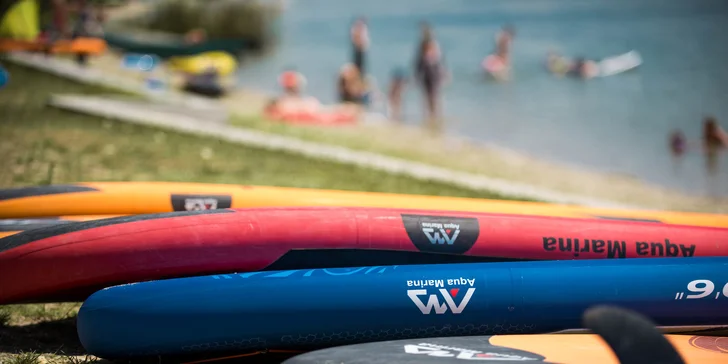Požičajte si paddleboard a otestujte vodu aj svoje zručnosti!