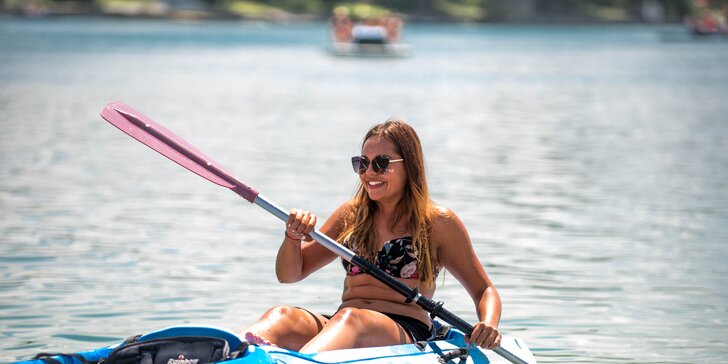 Požičajte si kayak a vyberte sa na Slnečné jazerá!