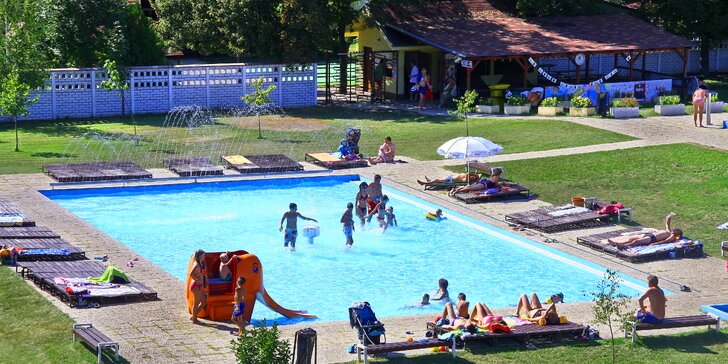 Bonaparte Patince - penzión s vynikajúcimi možnosťami na letnú zábavu v bazénoch či wellness pre celú rodinu