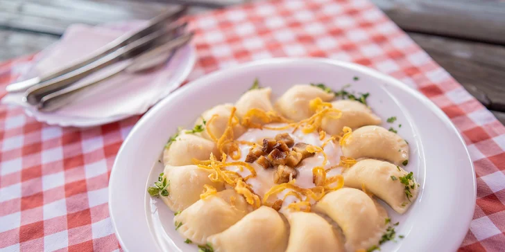 Trojchodové tradičné slovenské menu v Penzióne Sivec