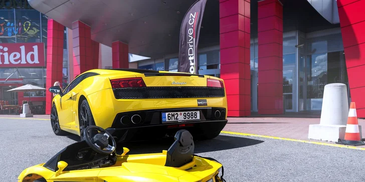 Jazda v novom Ferrari 458 Italia alebo v Lamborghini Gallardo LP560-4 vr. paliva