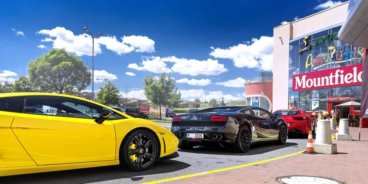 Jazda v novom Ferrari 458 Italia alebo v Lamborghini Gallardo LP560-4 vr. paliva