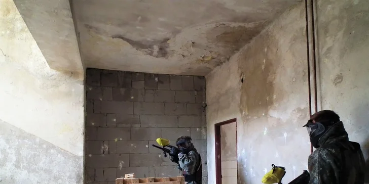 Vyskúšajte najväčší paintballový areál na Slovensku!