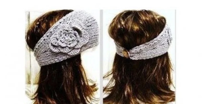 5,20 eur za krásnu ručne pletenú čelenku Flower! Obdarujte svoje milované darčekom, ktorý poteší každé ženské srdce. Zľava 46%!