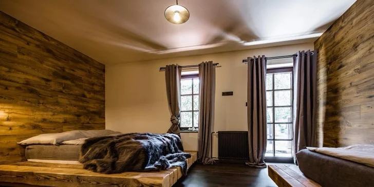 Pobyt na staročeskom mlyne s rybníkom - Mlýn Resort Černovice