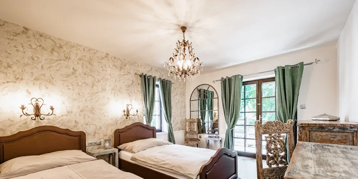 Pobyt na staročeskom mlyne s rybníkom - Mlýn Resort Černovice