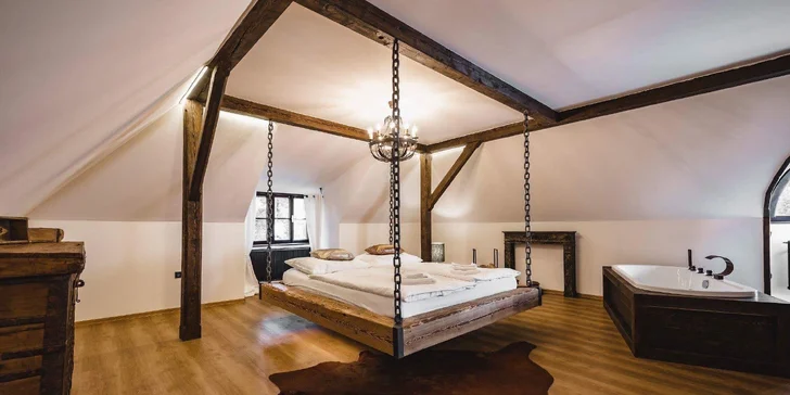 Pobyt na staročeskom mlyne s rybníkom - Mlýn Resort Černovice