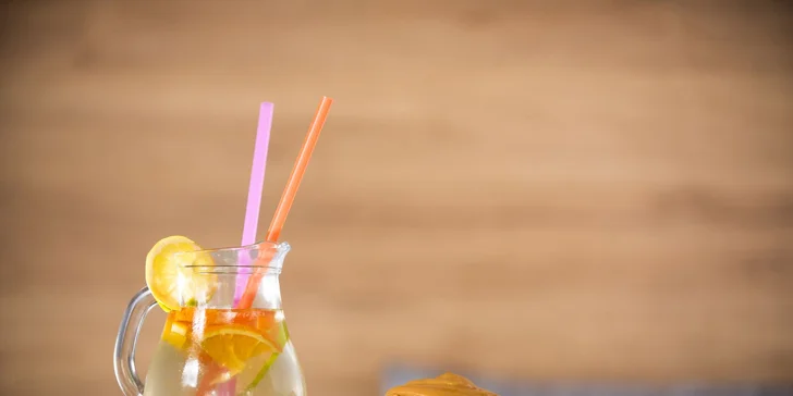 Vysokokvalitná káva Brosio alebo domáca limonáda s koláčom