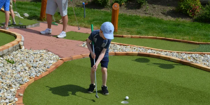Zábava pri ADVENTURE GOLFE vo Vysokých Tatrách
