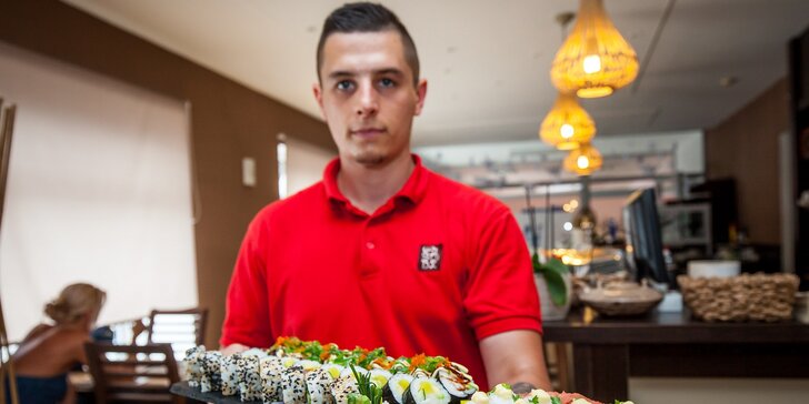 Sushi set 36 ks pre 2 osoby vo Wasabi Sushi Bare