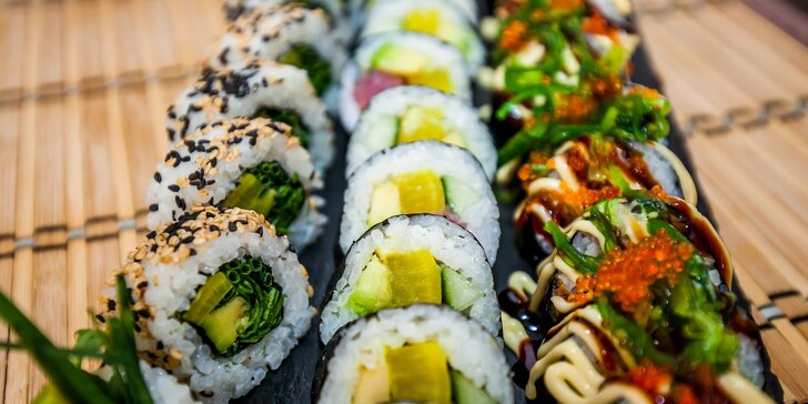 Sushi set 36 ks pre 2 osoby vo Wasabi Sushi Bare