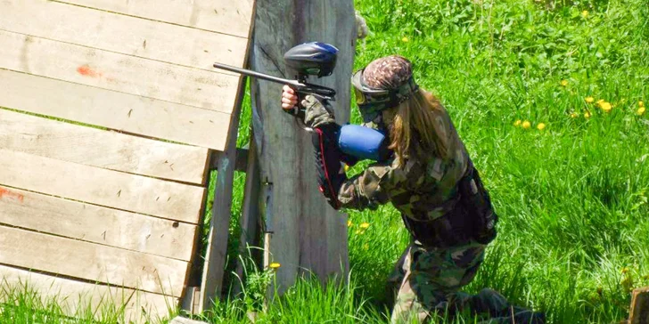 Trojhodinový paintball pri Zemplínskej šírave