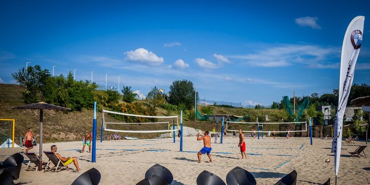 Zahrajte si plážový volejbal v eXtreme parku!