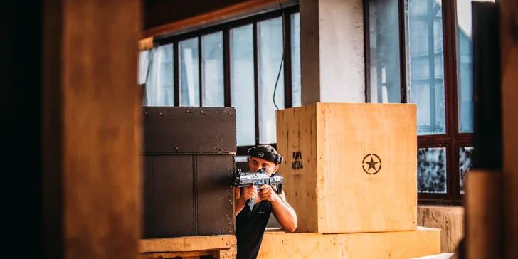 Laser game - akčná zábava v PAPA aréne v Bratislave