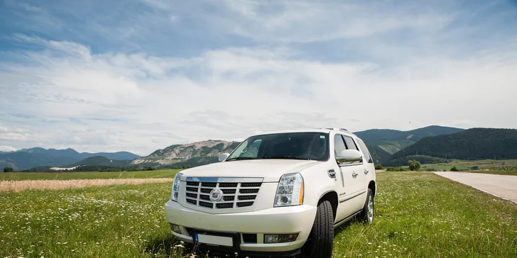 Prenájom luxusného Cadillacu aj so šoférom. Svadba, ktorá má štýl!