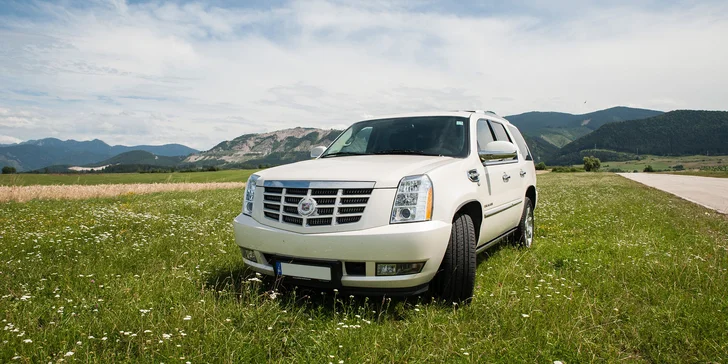 Prenájom luxusného Cadillacu aj so šoférom. Svadba, ktorá má štýl!