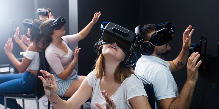 Jedinečná ESCAPE ROOM vo virtuálnej realite pre 2 alebo 4 osoby
