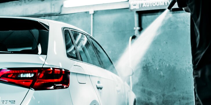 Umytie exteriéru alebo interiéru vášho auta