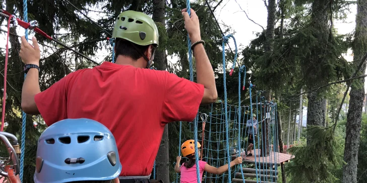 Veveričí lanový park na Štrbskom Plese - zážitok pre celú rodinu