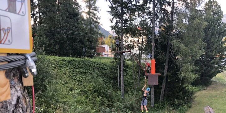 Veveričí lanový park na Štrbskom Plese - zážitok pre celú rodinu