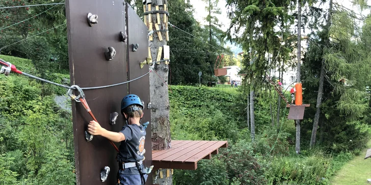 Veveričí lanový park na Štrbskom Plese - zážitok pre celú rodinu