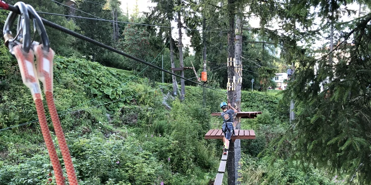 Veveričí lanový park na Štrbskom Plese - zážitok pre celú rodinu