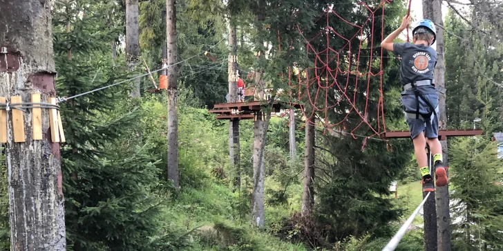 Veveričí lanový park na Štrbskom Plese - zážitok pre celú rodinu