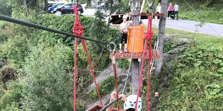 Veveričí lanový park na Štrbskom Plese - zážitok pre celú rodinu