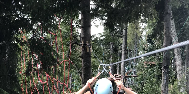 Veveričí lanový park na Štrbskom Plese - zážitok pre celú rodinu