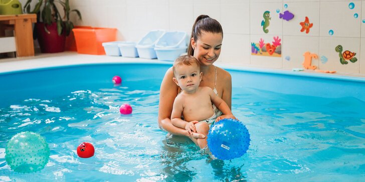 Kurz plávania pre detičky od 4 mesiacov