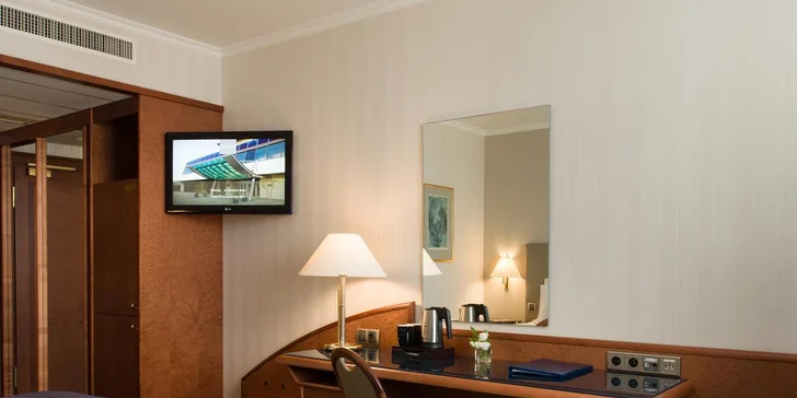 Jedinečné ubytovanie a wellness v Panorama Hotel Prague****